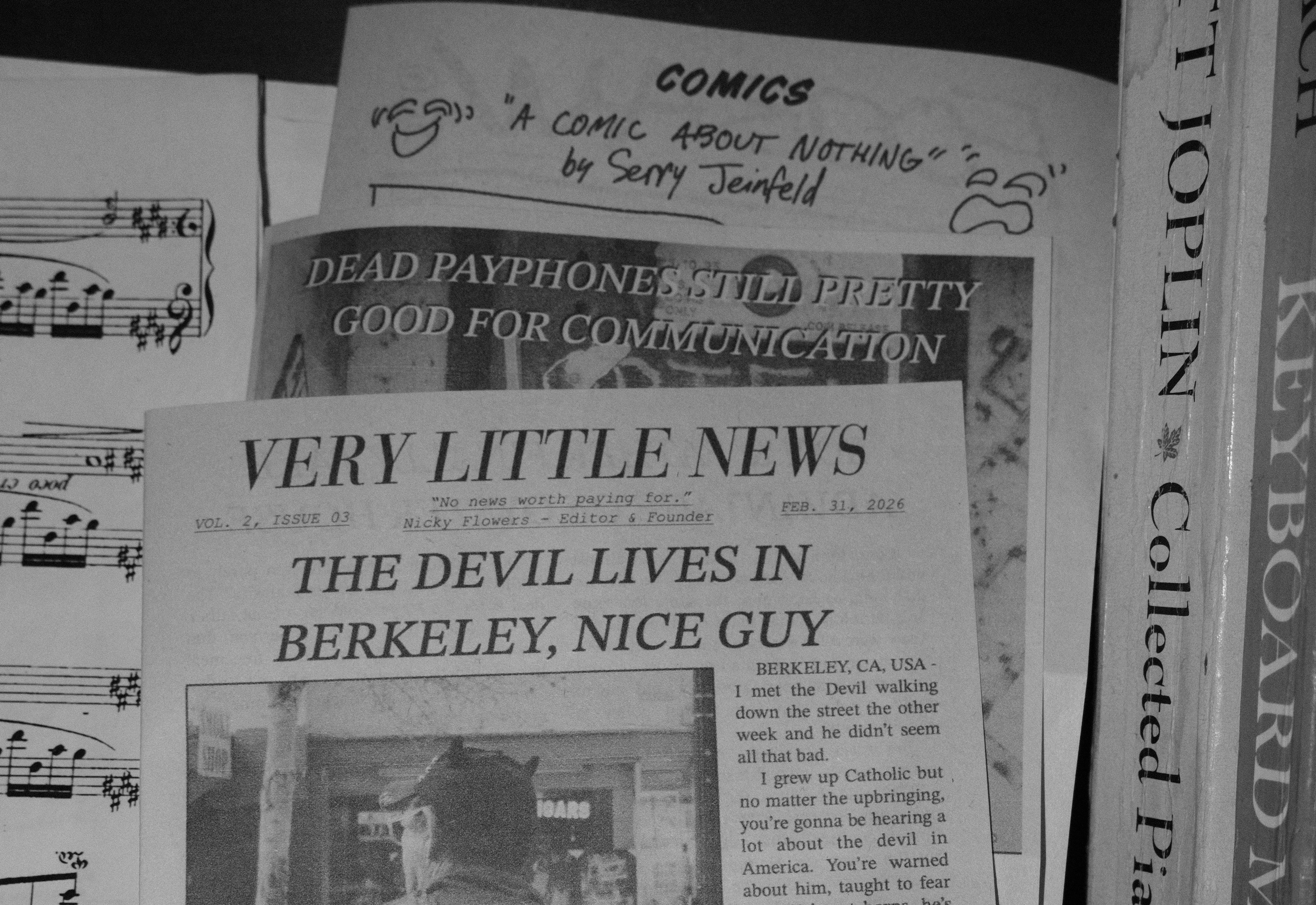 Vol. 2, Issue 3 (#13) of Very Little News
